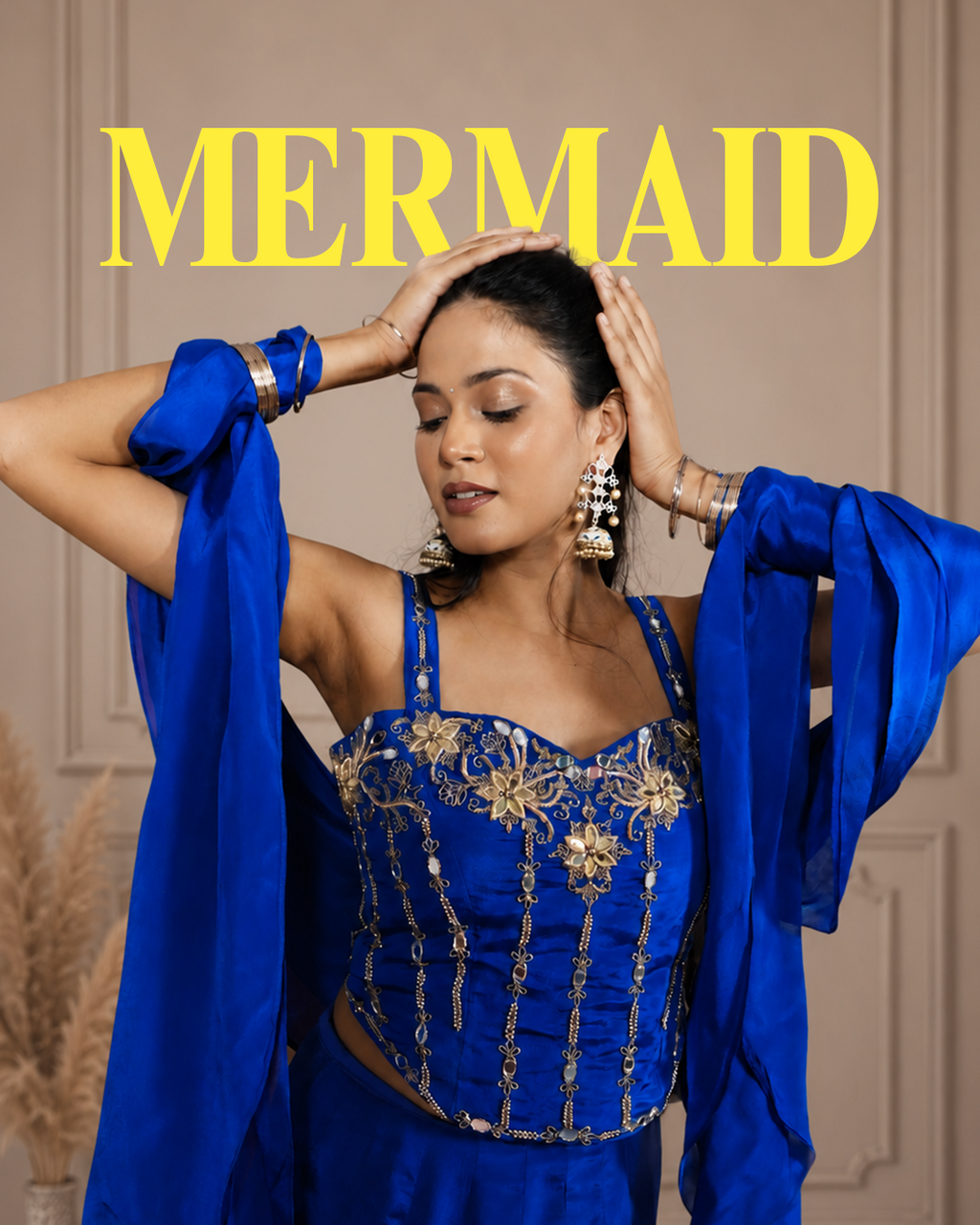 mermaid lehenga