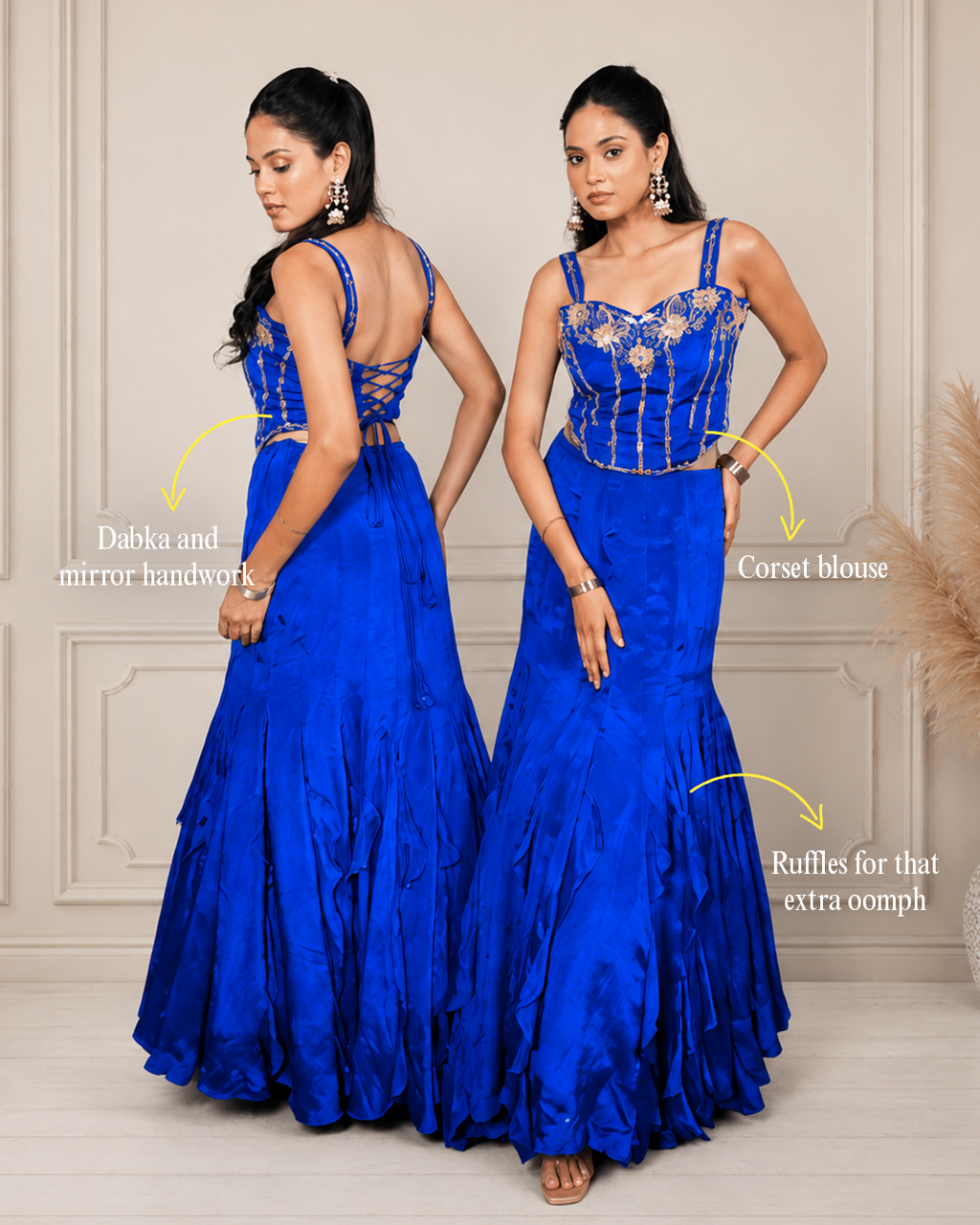 mermaid lehenga