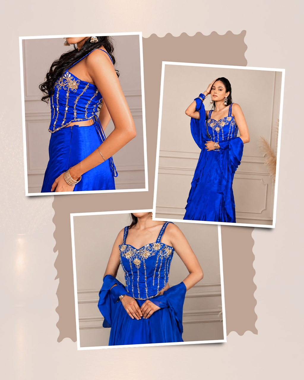 mermaid lehenga