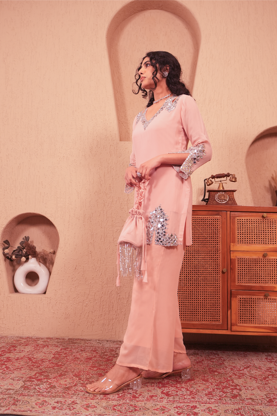 Peach Couture Set